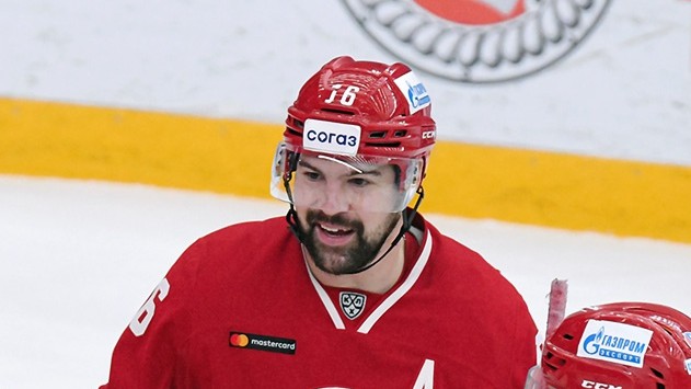 Daugaviņš divreiz asistē un tiek astoņniekā; Kalniņš neļauj CSKA atgūt līdera godu