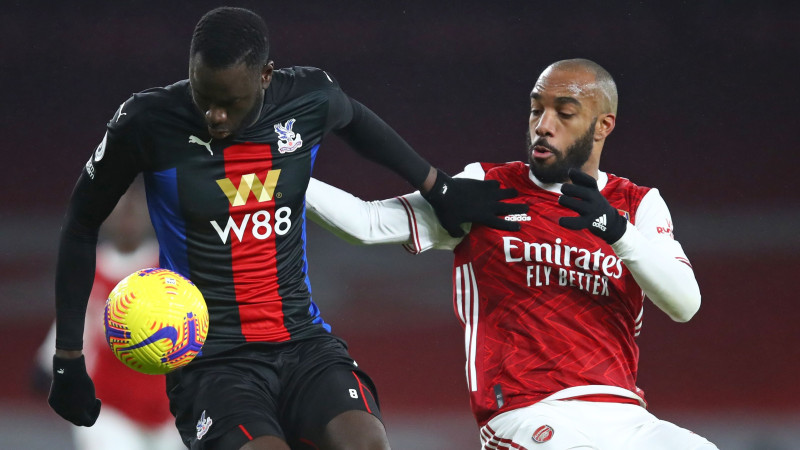 "Arsenal" atkal nespēj tikt galā ar "Crystal Palace", paliekot uz nulles