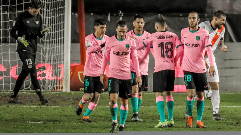 ''Copa del Rey'' ceturtdaļfinālā ''Barcelona'' ielozē ''Granada''