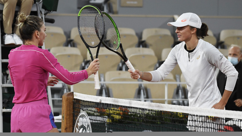 "Australian Open" astotdaļfināli: Halepas ceļā atkal Švjonteka, neziņa par Džokoviča spēlēšanu