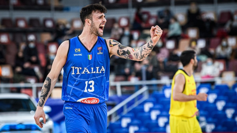 "EuroBasket" kvalifikācijā Itālija salauž Ziemeļmaķedoniju, ungāri vēl nekvalificējas