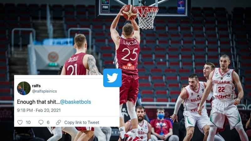 "Twitter" čalas: LBS melnā bilde un bravūrīgā video piesaukšana