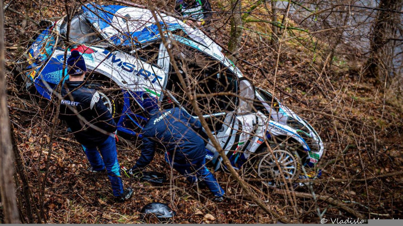Somu sportists Lapzemes WRC rallijā cer labot savu kļūdu (+video)