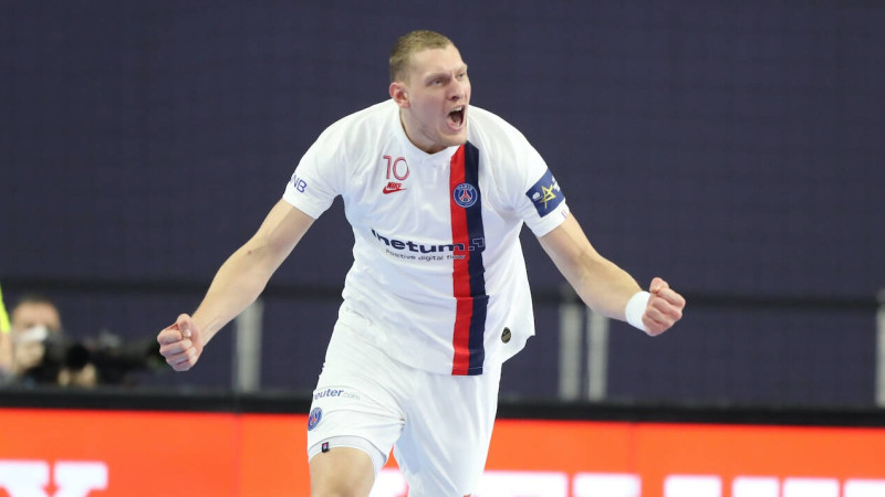 Krištopāns ar pieciem vārtiem kaldina PSG uzvaru EHF Čempionu līgas ietvaros