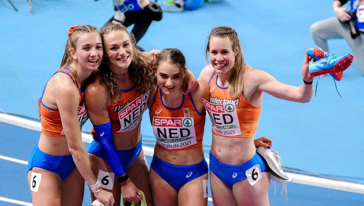 Eiropas čempionātā telpās lielāko medaļu ražu sakrāj Nīderlande un Lielbritānija