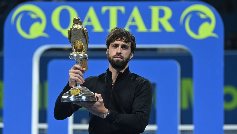 Pret Federeru mačbumbu atspēlējušais Basilašvili kļūst par Dohas čempionu