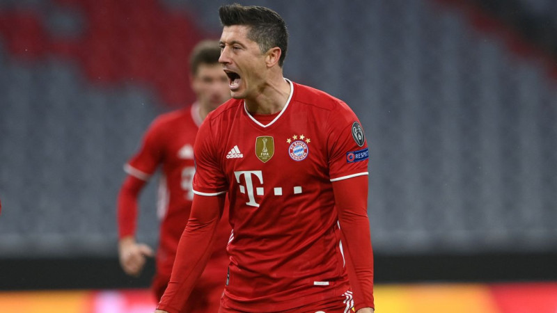 Levandovskis iesit septīto spēli pēc kārtas, "Bayern" nokārto formalitātes