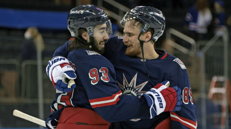 Zibanejadam 3+3, Bučņevičam 2+2, "Rangers" grauj ar 9:0; Balcers nespēlē