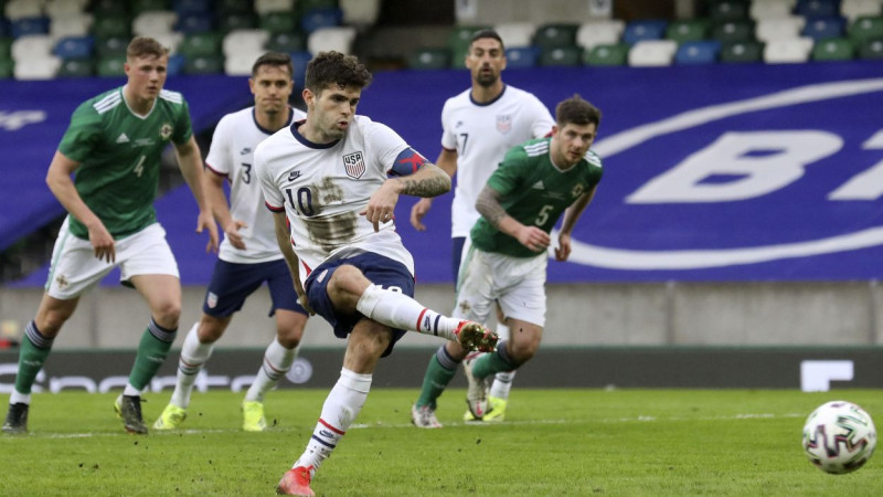 ASV pārbaudes spēlē uzvar Ziemeļīrijā, Grieķija pārspēj Hondurasu