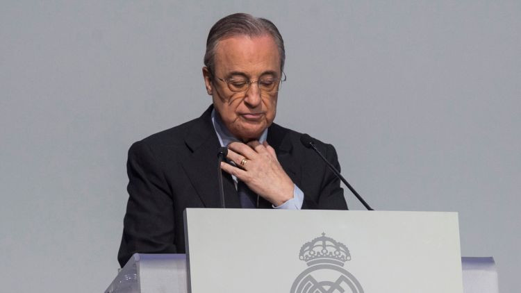Florentino Peress uz sesto termiņu pārvēlēts "Real Madrid" prezidenta krēslā