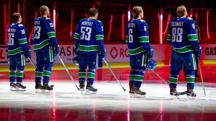 NHL atliek Šilova pārstāvētās Vankūveras "Canucks" atgriešanos laukumā