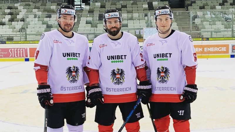 Austrijas hokejisti pārbaudes spēlē ar minimālu pārsvaru pieveic Ungāriju