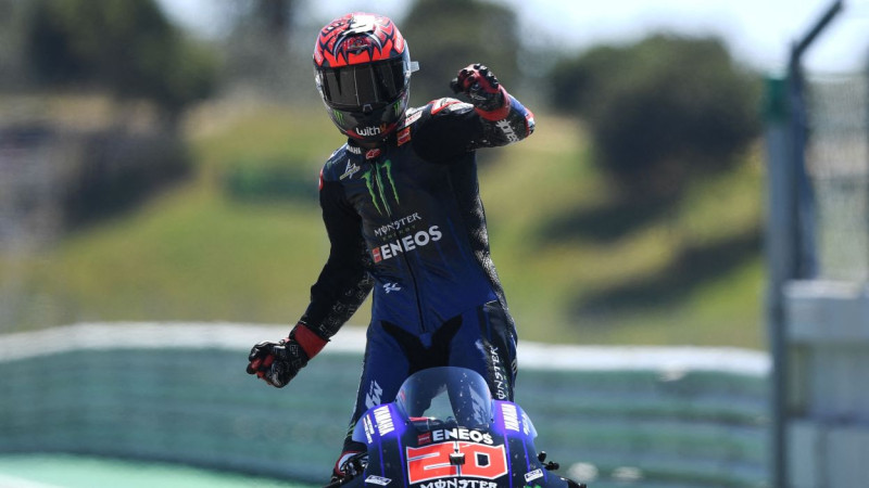 Kvartararo triumfē otrajā "MotoGP" posmā pēc kārtas, leģendārais Markess atgriežas