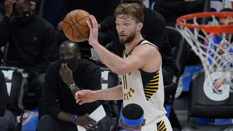 ''Nuggets'' piektā uzvara pēc kārtas, Sabonim 26+19+14, ''Pacers'' grauj ar +57