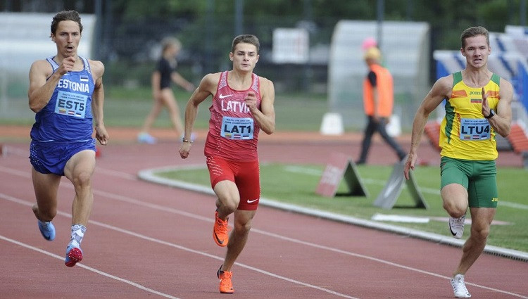 LVS/Sportland kausā Ārentam 5,51m, U23 izlasei 4x100m rekords