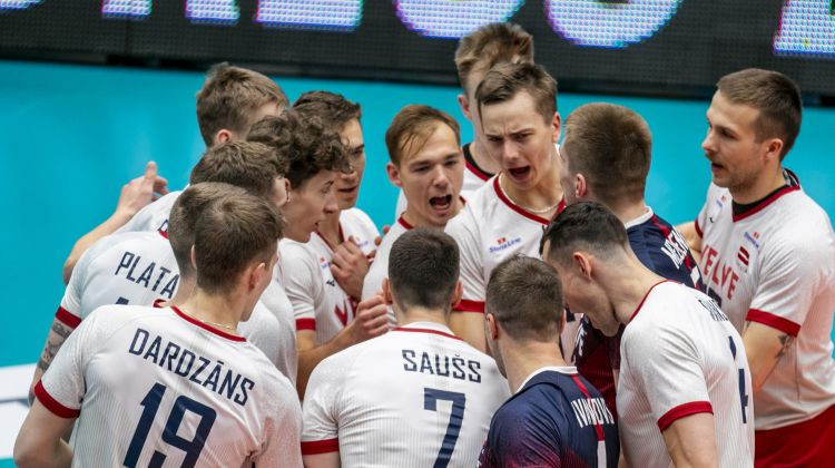 Latvija Zelta līgā piedzīvo piekto zaudējumu un garantē pēdējo vietu grupā
