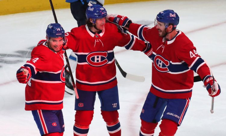 ''Canadiens'' izcīna sesto uzvaru pēc kārtas ''play-off'' un 3-0 sērijā pret ''Jets''