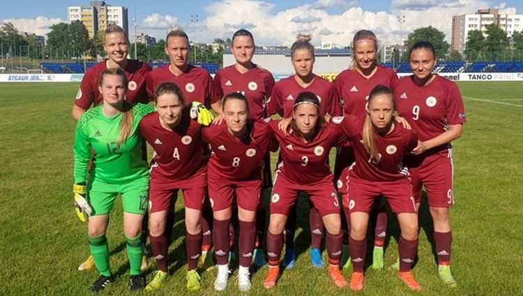 Latvijas sieviešu izlase Baltijas kausā ar 0:5 zaudē Lietuvai