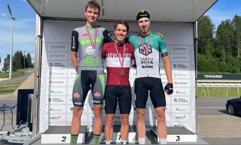 Rubenis ieņem astoto vietu Baltijas ceļa velobrauciena otrajā posmā