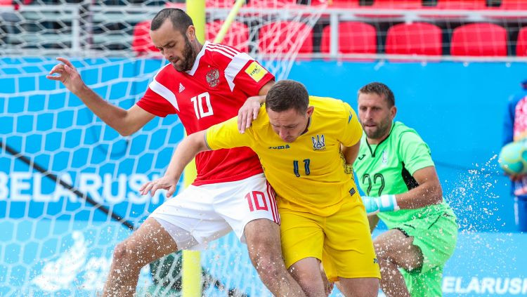 Ukraina atsakās sūtīt izlasi uz pludmales futbola Pasaules kausa izcīņu Krievijā
