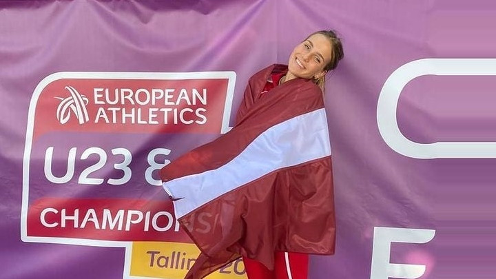 Trīssoļlēcēja Lasmane izcīna U23 Eiropas čempionāta bronzu