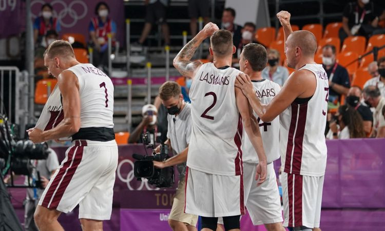 Šodien Tokijā: 3x3 basketbola izlasei cīņa par medaļām