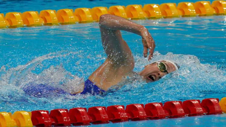 Maļuka PČ labo Latvijas rekordu 200 metru kompleksajā peldējumā