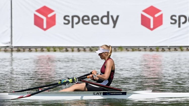 Rumpe Eiropas airēšanas čempionātu noslēgs B finālā