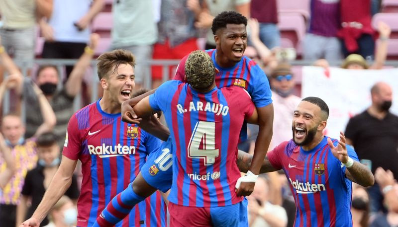 "Barcelona" supertalants Fati atgriežas ar vārtiem komandas uzvarā pret "Levante"