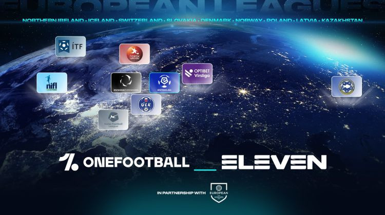 Virslīgas spēles visā pasaulē būs redzamas "OneFootball" un "Eleven" platformās