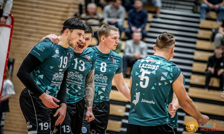 ''RTU/Robežsardze/Jūrmala'' Igaunijas tūri noslēdz ar zaudējumu jaunajiem līderiem