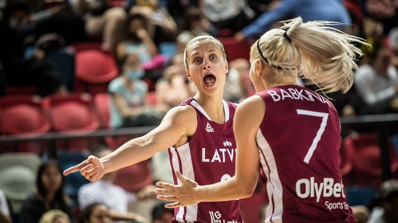 Latvietes nopelna augstāko FIBA atzīmi par "EuroBasket" pirmo sabraukumu