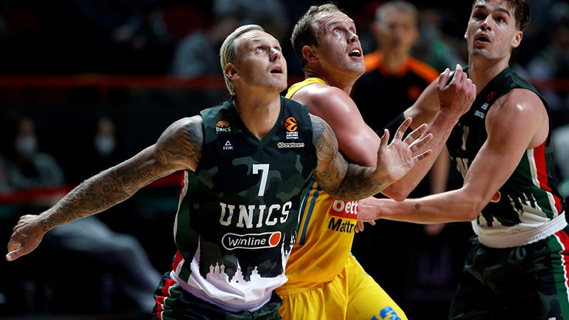 Timmam astoņas minūtes debijā, UNICS salauž Berlīnes "Alba" pretestību