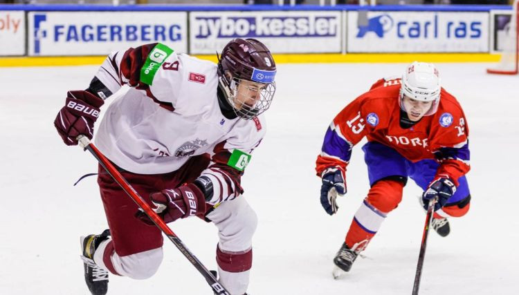 Latvijas U20 izlase pasaules čempionātu sāk ar uzvaru pār Norvēģiju