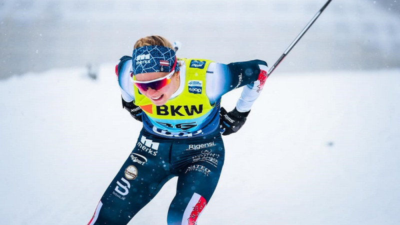 Eiduka ''Tour de ski'' sasniedz sezonas labāko rezultātu klasikā