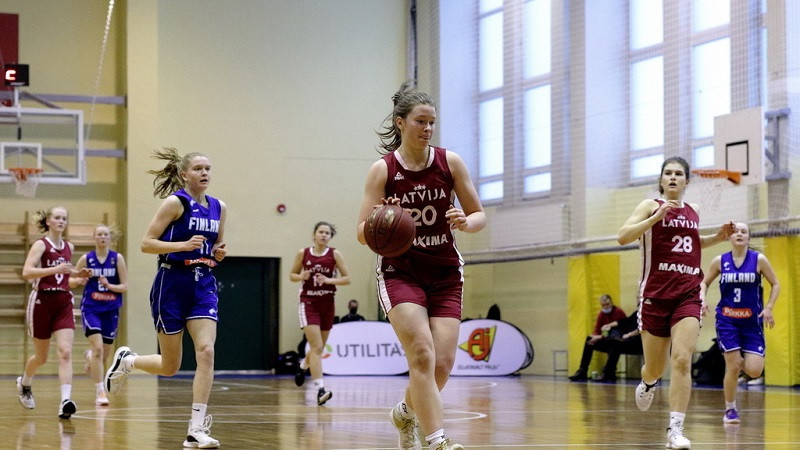 Šmite flirtē ar "triple-double", U16 meitenes samet 116 punktus pret Somiju-2
