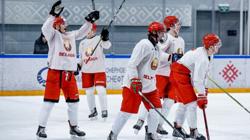 Baltkrievijas izlase pārbaudes spēlē pārspēj Magņitogorskas "Metallurg"