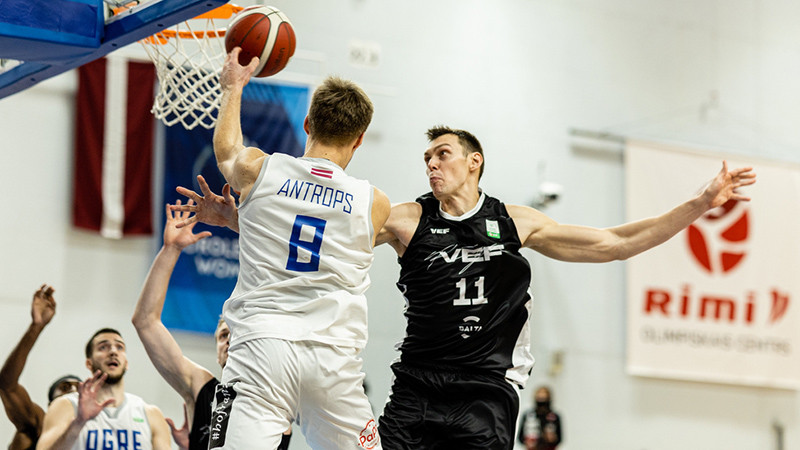 "VEF Rīga" un "Ogre" savstarpējā duelī noskaidros Final 4 finālisti