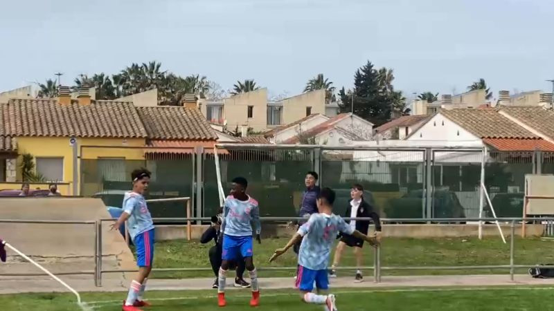 Video: Ronaldu dēls pēc gūtiem vārtiem atveido tēva populāro lēcienu