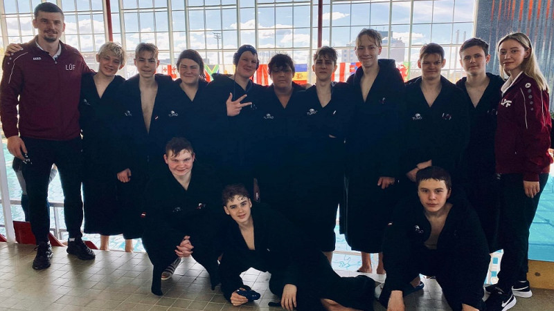 Ūdenspolo U17 izlase debitējusi "LEN EU Nations cup" sacensībās