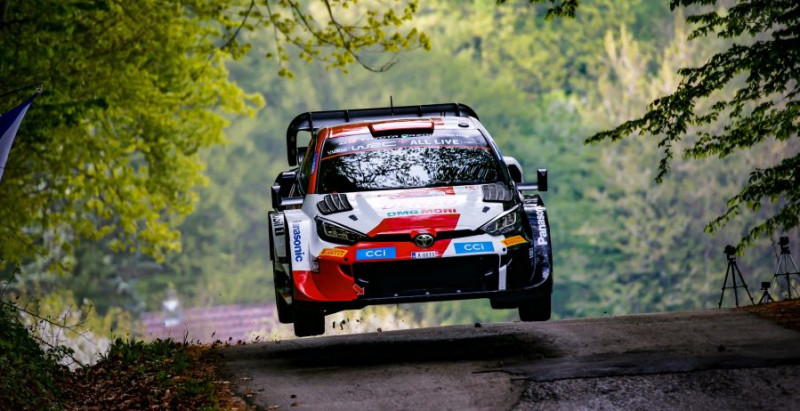 Horvātijas WRC treniņos ātrākais Rovanpera