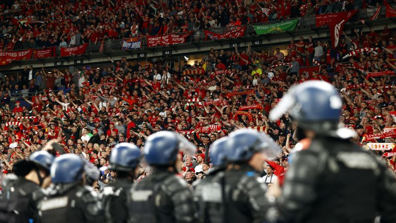 Parīzes policija saistībā ar nekārtībām Čempionu līgas finālā aizturējusi 68 personas