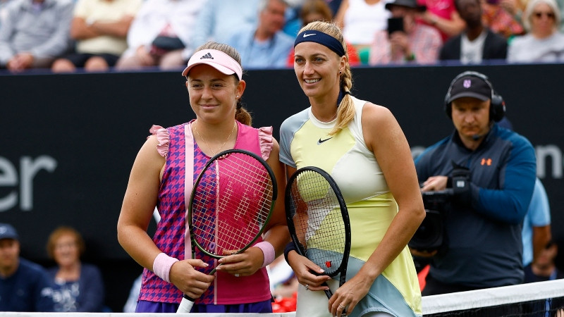 Īstbornas izloze: 1. kārtā sacentīsies pērnās finālistes Ostapenko un Kvitova