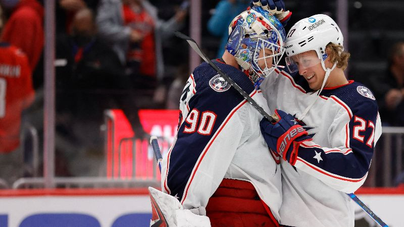 ''Blue Jackets'' uz trim sezonām pagarina līgumu ar 21 gadu veco Bokvistu