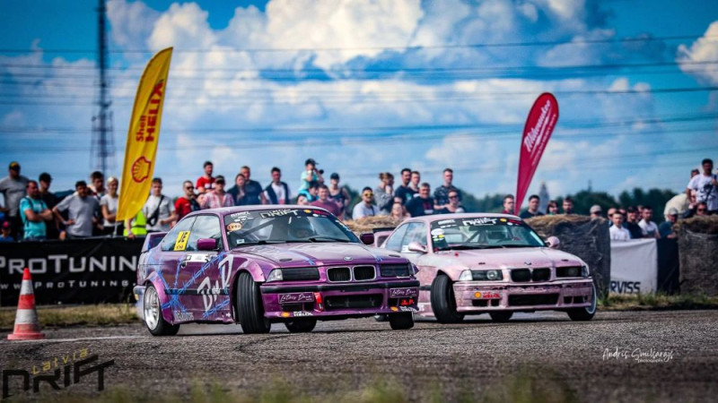 Daugavpils drifta festivālā triumfē Bāriņš un Drevinskis