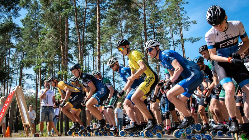 Znotiņš uzvar arī 10km Latvijas čempionātā skrituļslidošanā