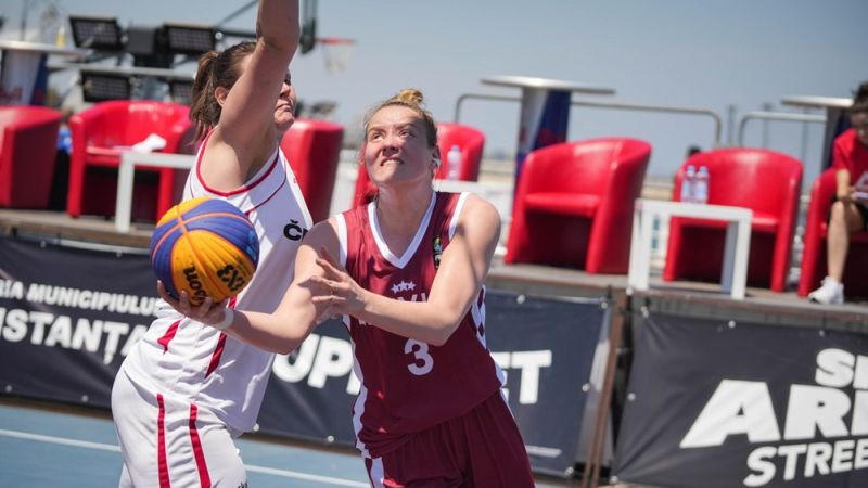 3x3 sieviešu izlase sasniedz Pasaules sērijas turnīra ceturtdaļfinālu