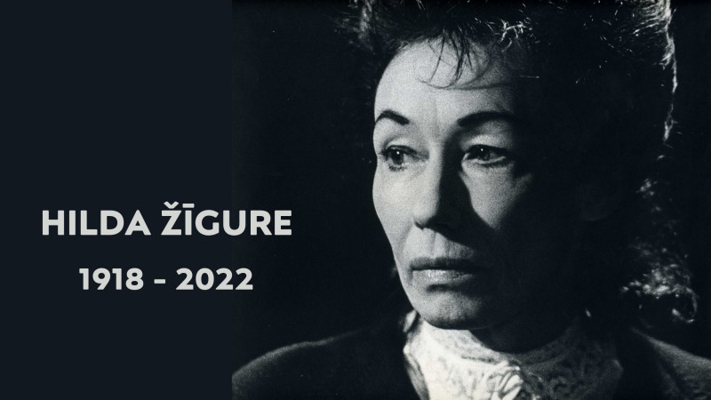 104 gadu vecumā mirusi vecākā Latvijas aktrise Hilda Žīgure