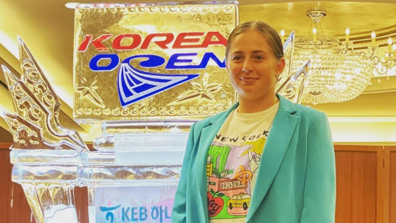 Ostapenko Seulā: "Centīšos izbaudīt turnīru, neliekot kādas cerības uz sevi"