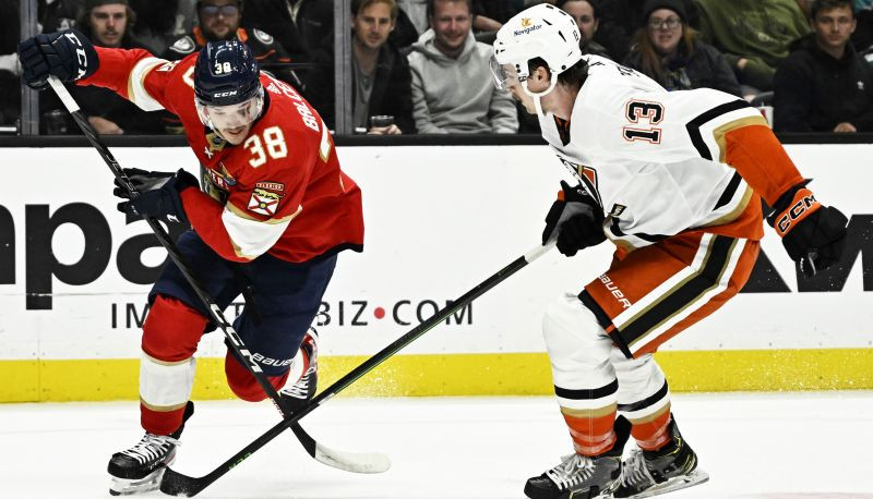 Balceram divi metieni un +1, "Panthers" astoņu vārtu spēlē pārspēj "Ducks"